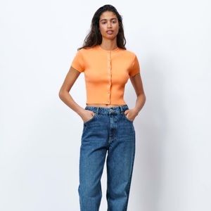 Zara | Knit Ribbed Crop Top